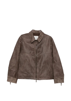 A Kind of Guise Nandi leather jacket - Brown