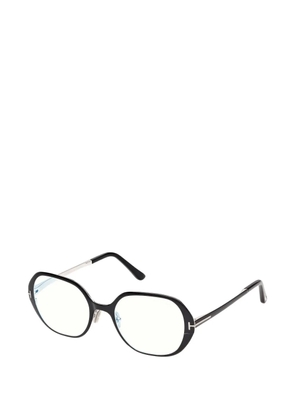 TOM FORD Eyewear oval-frame glasses - Black