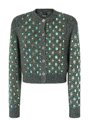 PINKO Go Now long-sleeve cardigan - Green