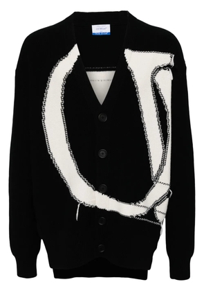 Off-White wool cardigan - Black