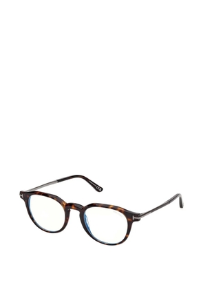 TOM FORD Eyewear round-frame glasses - Brown