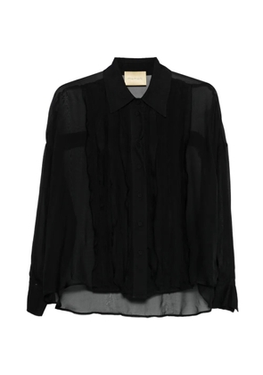 Momoni Lucia buttoned bouse - Black