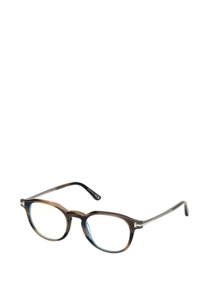 TOM FORD Eyewear round-frame glasses - Brown