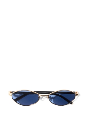 Jacquemus oval-frame sunglasses - Gold