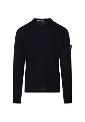 Stone Island badge knitwear - Blue