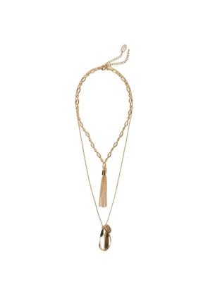 TWINSET tassel layered necklace - Gold