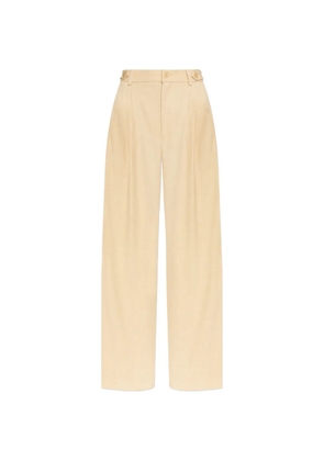 Gestuz button pleated trousers - Neutrals