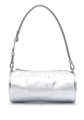 Off-White small Torpedo leather shoulder bag - Silver