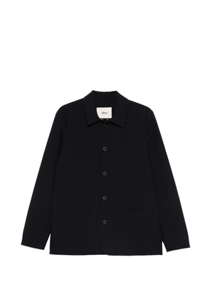 Altea Constantin seersucker shirt jacket - Blue
