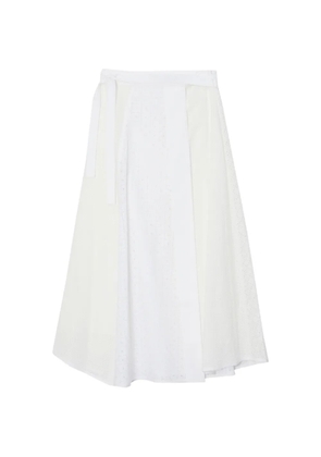 3.1 Phillip Lim tie-detail midi skirt - White