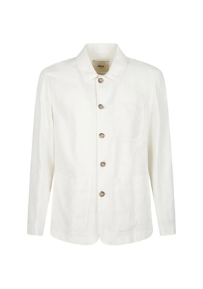 Altea button-up overshirt - White