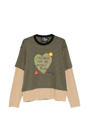 Andersson Bell striped T-shirt - Green