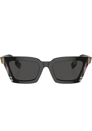 Burberry Eyewear Briar check-print sunglasses - Black
