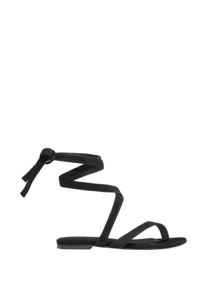 Proenza Schouler Tee wrap sandals - Black