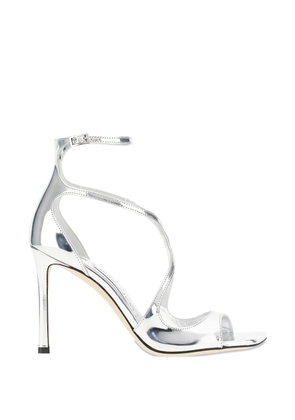 Jimmy Choo Azia 95 ankle-strap sandals - Silver