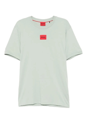 HUGO logo-patch T-shirt - Green