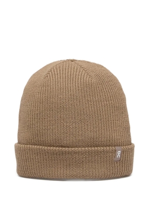 On Merino beanie - Neutrals