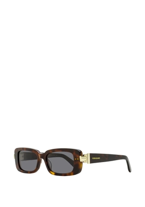 Ferragamo Eyewear 1105 rectangular-frame sunglasses - Brown