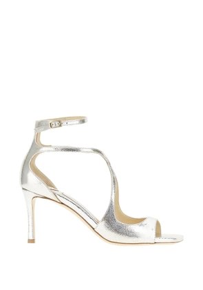 Jimmy Choo azia 75 ankle-strap sandals - Silver