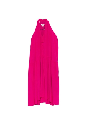 PSOPHIA tie-detail halterneck dress - Pink