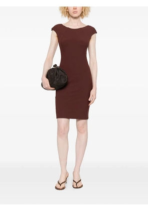 Patrizia Pepe panel midi dress - Brown