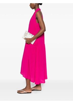 PSOPHIA tie-detail halterneck dress - Pink
