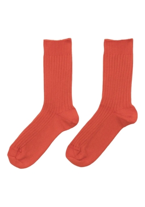 Baserange ribbed socks - Red