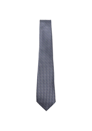 Canali circular-pattern tie - Blue