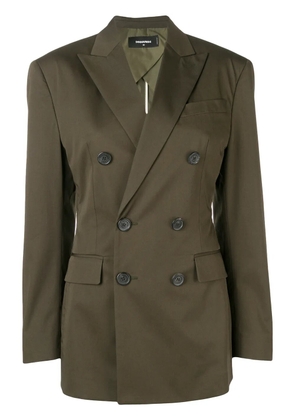 DSQUARED2 double-breasted blazer - Green