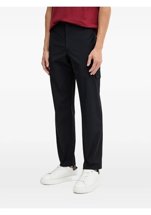 Armani Exchange logo-plaque pocket trousers - Blue