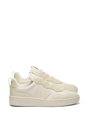 VEJA X CFCL V-90 leather sneakers - Neutrals