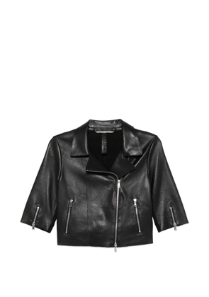 THE JACK LEATHERS Coco biker jacket - Black