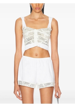 BODE Tennis lace tank top - White