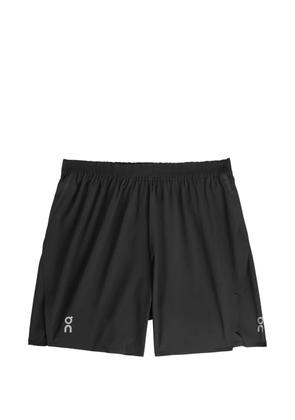 On ON Core 5 Inch logo detail shorts - Black