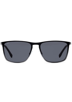 BOSS rectangle-frame sunglasses - Black
