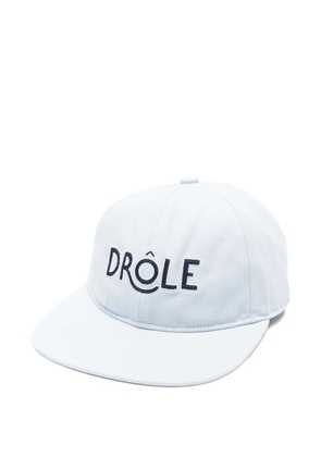Drôle De Monsieur logo baseball cap - Blue