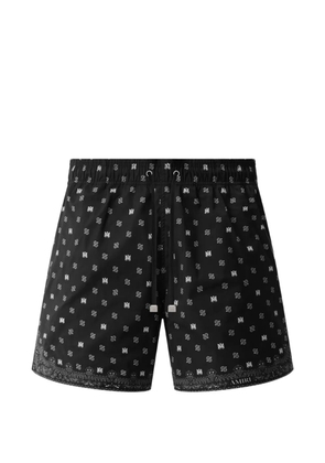 AMIRI patterned swim shorts - Black