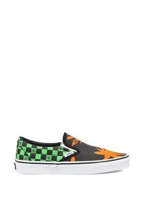 Valentino Garavani x Vans Classic checkered palm sneakers - Black