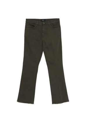 Fay button-fastening jeans - Green