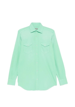 SARTORIO NAPOLI Texas chest-pocket shirt - Green