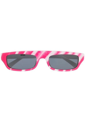 Moschino Eyewear brushstroke sunglasses - Pink