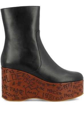 Chloé 80mm Maxime boots - Black