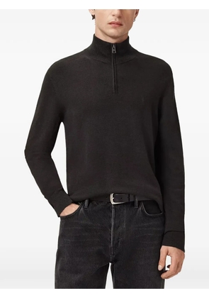 AllSaints Kilburn funnel-neck sweater - Grey