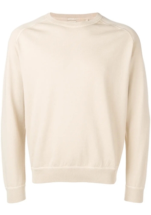 Massimo Alba ribbed trim jumper - Neutrals