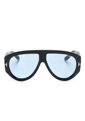 TOM FORD Eyewear Bronson pilot-frame sunglasses - Black