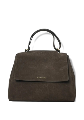 Orciani medium Sveva Nabucco shoulder bag - Brown