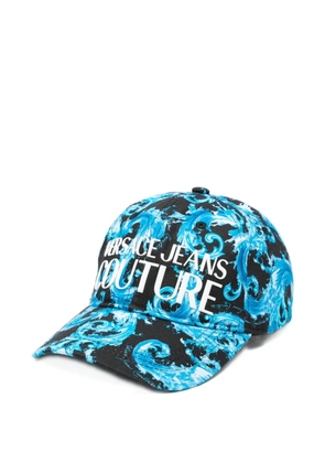 Versace Jeans Couture printed cap hat - Black