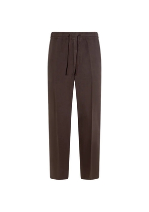 Altea drawstring trousers - Brown