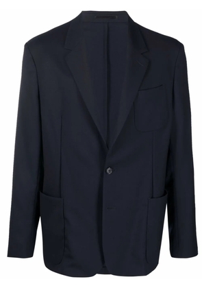 Paul Smith darted single-breast wool blazer - Blue