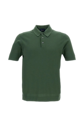 Drumohr buttoned polo shirt - Green